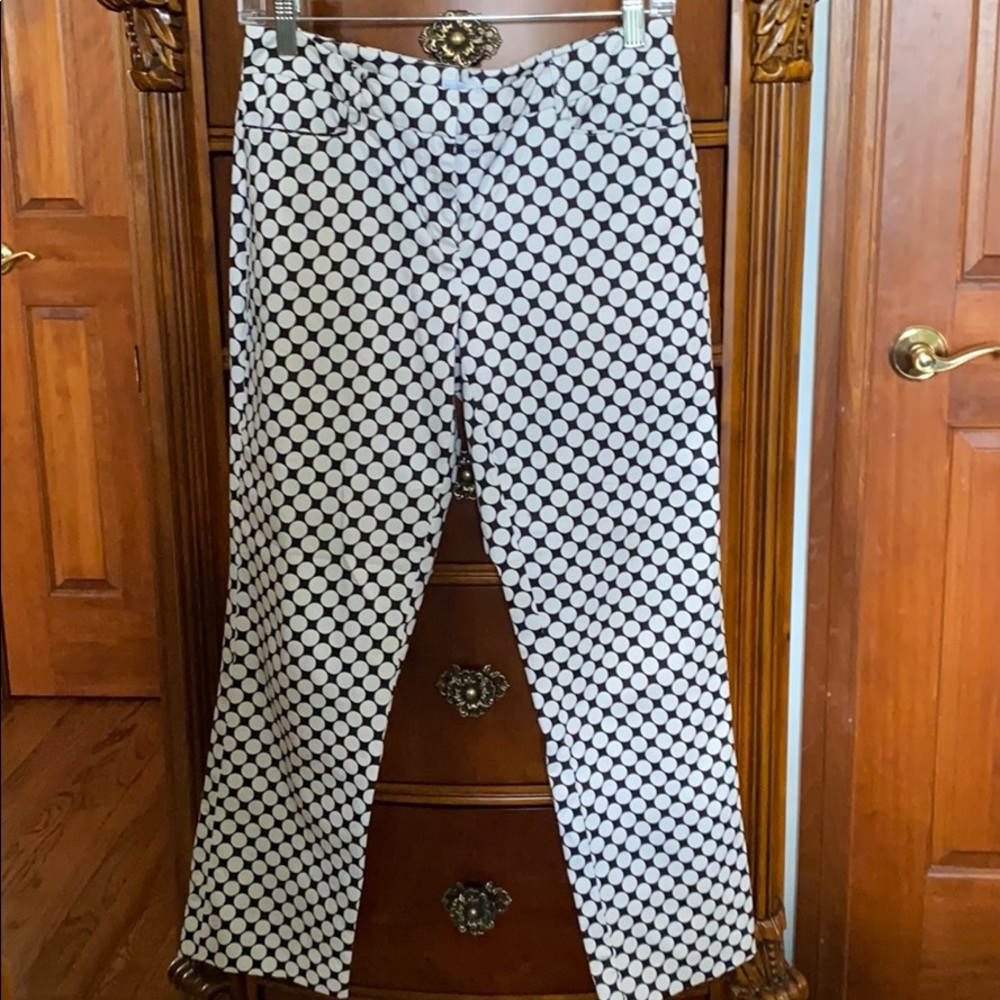 Ankle length cotton pants
